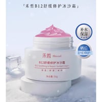 【 禾哲の商品以外との同梱発送不可 】禾哲 ★ 【 45 】 B12 スージング＆リペアクリーム《Heezel・B12舒缓修护冰沙霜》
