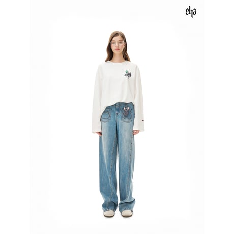 EHz・Z ★ 路飞特别 【 03 】 長袖・Tシャツ（马赛克路飞）《路飞特别系列・马赛克路飞 长袖 T恤》【予約商品・ 発送日未定】