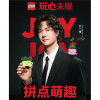 王一博・代言人（LEGO・乐高）★ 【 02 】LEZGO（摇滚盆栽）《摇滚盆栽》【予約商品・10月中旬以降の発送予定】