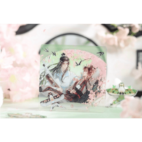 魔道祖師（觅星社）★ 四时岁序（春）【 02 】 コースター　※アクリル《四时岁序（春）系列・杯垫》【予約商品・11月中旬以降の発送予定】
