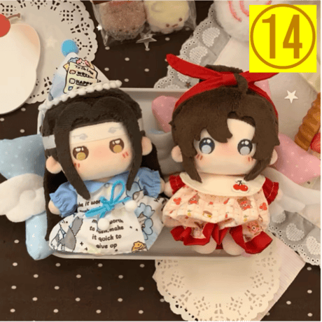 【 公式アイテムではございません 】（盈谷漫）★ 衣装セット（魏无羡&蓝忘机）《娃衣》【予約商品・8月以降の発送予定】