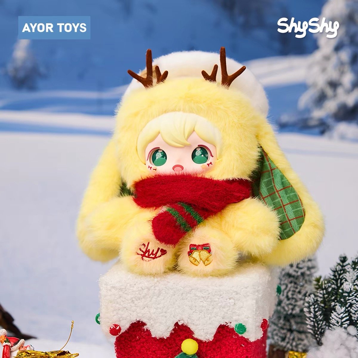 田栩宁・代言人（AYOR TOYS） ☆ ぬいぐるみ（心愿派送）約25cm