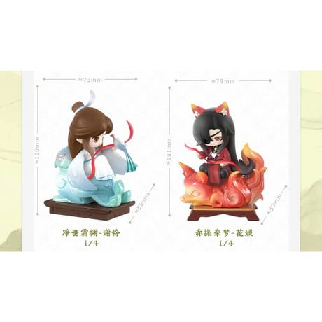 天官賜福（玩点无限）★ フィギュア（灵福献瑞）《灵福献瑞系列・盲盒》