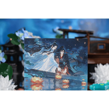 魔道祖師（觅星社）★ 溯流光（莲灯渡）【 03 】 ポストカード《溯流光（莲灯渡）系列・明信片》【予約商品・11月中旬以降の発送予定】