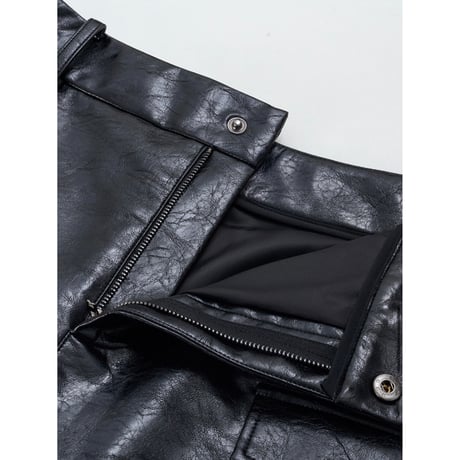 EHz・Z ★ 旅者入镜：下卷 【 06 】 レザースカート《旅者入镜：下卷・皮半裙》【予約商品・ 発送日未定】