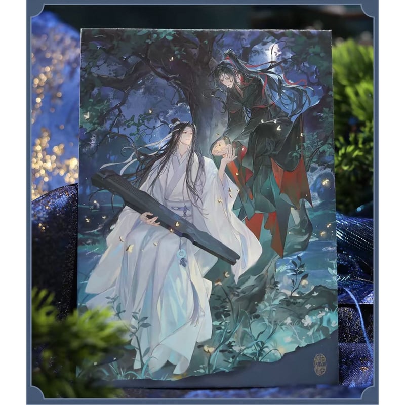 ☆ 】魔道祖師（觅星社）☆ 夏夜流萤 【 04 】ポストカード（光刻