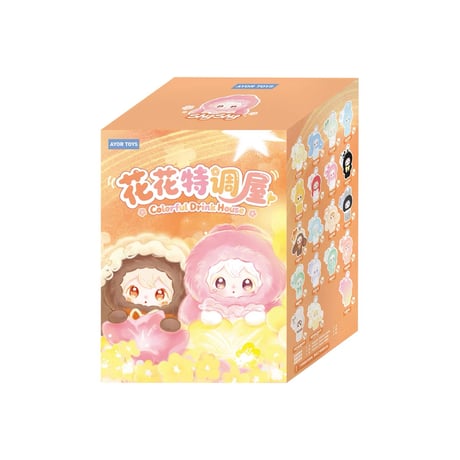 田栩宁・代言人（AYOR TOYS） ★ ぬいぐるみストラップ（花花特调屋）《ShyShy兔闪闪・毛绒挂件盲盒系列・花花特调屋》
