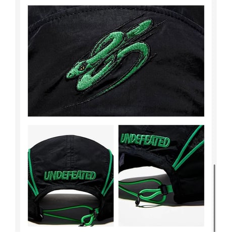王一博・関連商品（UNDEFEATED）★ 85 Racing 赛车 【 02 】キャップ《尼龙透气五 片帽》【予約商品・メーカー発送目安：発送日未定】