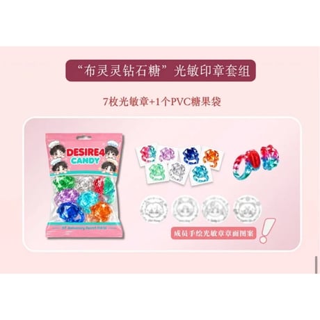 DESIRE 4 ★「在一起」1周年記念・閃耀ギフトBOX《一周年闪耀礼盒》【予約商品・メーカー発送目安：ご注文日より60営業日以降】