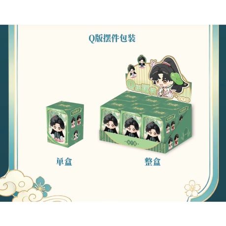 莲花楼（爱奇艺）★ 三周年-回望 【 01 】 Q版・フィギュア　※ブラインド形式《三周年-回望系列・Q版摆件》【予約商品・メーカー発送目安：ご注文日より150日以内】