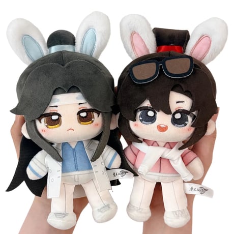 魔道祖師（盈谷漫）★ ぬいぐるみ（心动乐园・約18cm）《心动乐园系列・18cm  棉花娃娃》【予約商品・8月以降の発送予定】