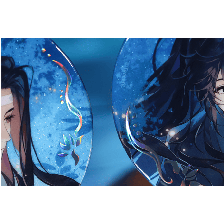 魔道祖師（觅星社）★ 溯流光（莲灯渡）【 01 】 缶バッジ《溯流光（莲灯渡）系列・徽章 套组》【予約商品・11月中旬以降の発送予定】