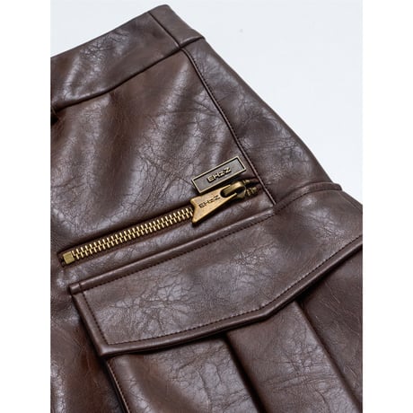 EHz・Z ★ 旅者入镜：下卷 【 06 】 レザースカート《旅者入镜：下卷・皮半裙》【予約商品・ 発送日未定】