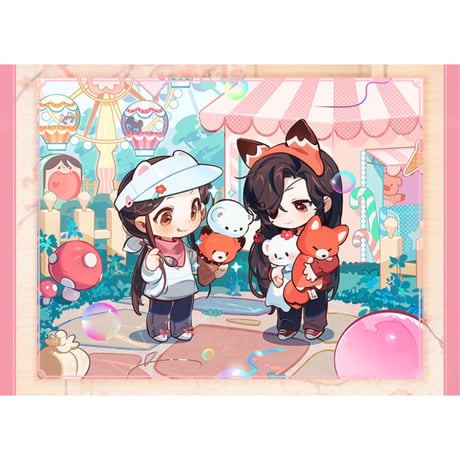 天官賜福（幸运石）★ 腕時計（花怜映照）《花怜映照・多层石英表》