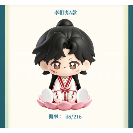 莲花楼（爱奇艺）★ 三周年-回望 【 01 】 Q版・フィギュア　※ブラインド形式《三周年-回望系列・Q版摆件》【予約商品・メーカー発送目安：ご注文日より150日以内】