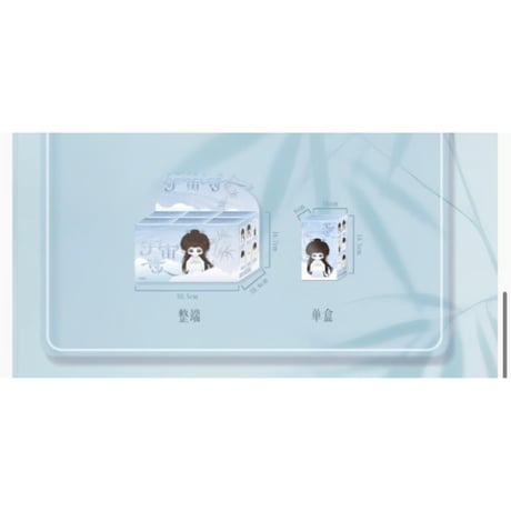 【 他商品との同梱発送不可 】刘宇（这里局部小雨）★ ぬいぐるみストラップ（宇宙诗人）　※ブラインド形式《棉花娃娃挂件》【予約商品・12月〜2027年1月以降の発送予定】