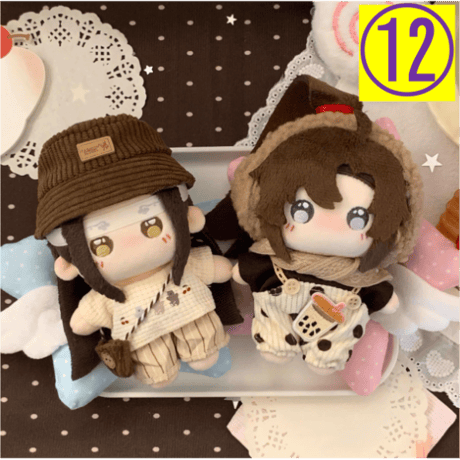 【 公式アイテムではございません 】（盈谷漫）★ 衣装セット（魏无羡&蓝忘机）《娃衣》【予約商品・8月以降の発送予定】