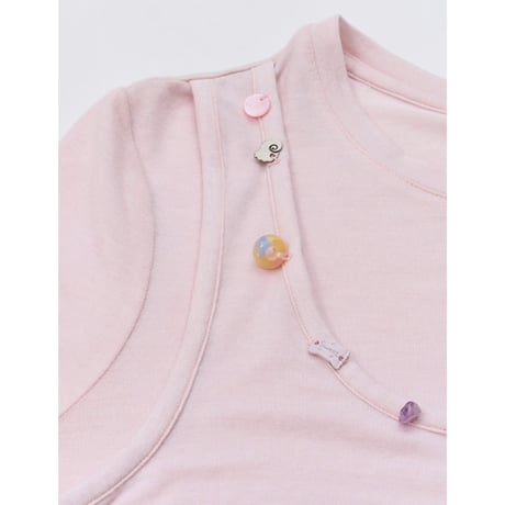 EHz・Z ★ 火花降落 【 10 】 フェイクレイヤード・カシミヤインナートップス《火花降落・假两件羊绒打底衫》【予約商品・ 発送日未定】