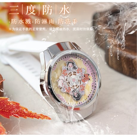 天官赐福（幸运石）★ 腕時計（狐鼬萌旅）※LED・タッチ式《狐鼬萌旅・旋转LED表》