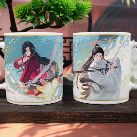 天官賜福（幸运石）★ 変色マグカップ（云水相逢）《云水相逢・变色马克杯》