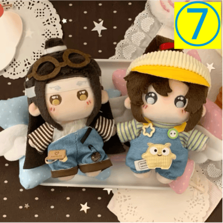 【 公式アイテムではございません 】（盈谷漫）★ 衣装セット（魏无羡&蓝忘机）《娃衣》【予約商品・8月以降の発送予定】