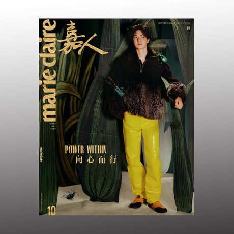 王一博・関連商品（嘉人 marie claire） ★ 雑誌（表紙：王一博）2026年10月期《marie claire・杂志（封面：王一博）》【予約商品・メーカー発送目安：ご注文日より60日以内】