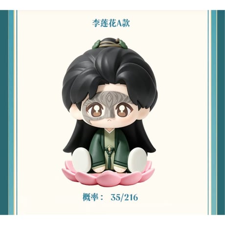 莲花楼（爱奇艺）★ 三周年-回望 【 01 】 Q版・フィギュア　※ブラインド形式《三周年-回望系列・Q版摆件》【予約商品・メーカー発送目安：ご注文日より150日以内】