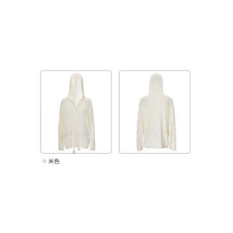 EHz・Z ★ 旅者入镜：上卷 【 11 】 ニットセーター（フード付）《旅者入镜：上卷・菱形带帽毛衫》【予約商品・ 発送日未定】