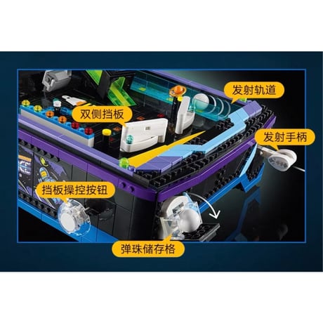 王一博・代言人（LEGO・乐高）★ 【 05 】LEZGO（街机弾珠机）《街机弾珠机》【予約商品・10月中旬以降の発送予定】