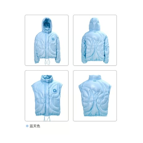 EHz・Z ★ 旅者入镜：下卷 【 08 】2WAY・ダウンジャケット《旅者入镜：下卷・可拆卸羽绒服》【予約商品・ 発送日未定】