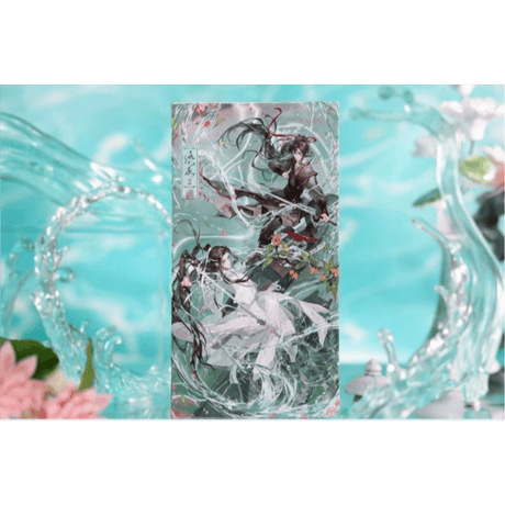 魔道祖師（觅星社）★ 踏水行舟 【 02 】 光刻・ポストカード《踏水行舟 系列・光刻明信片》【予約商品・11月中旬以降の発送予定】