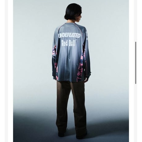 王一博・関連商品（UNDEFEATED）★ 85 Racing 赛车 【 03 】 長袖・メッシュトップス　※男女兼用《拼接长袖网眼衫》【予約商品・メーカー発送目安：発送日未定】