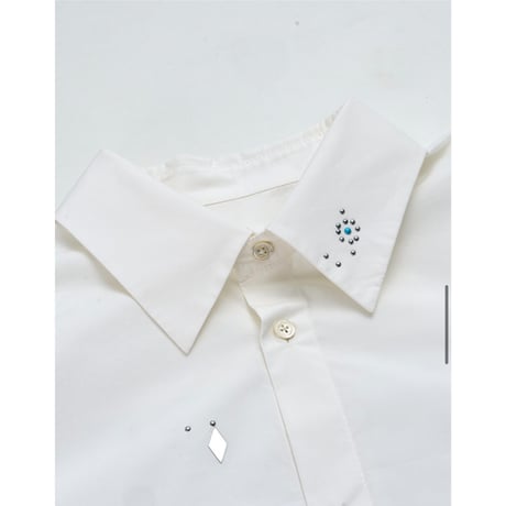 EHz・Z ★ 旅者入镜：下卷 【 09 】 ミラー装飾シャツ《旅者入镜：下卷・镜片衬衫》【予約商品・ 発送日未定】