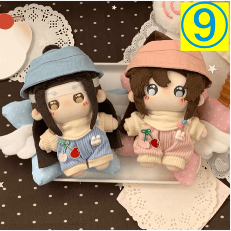 【 公式アイテムではございません 】（盈谷漫）★ 衣装セット（魏无羡&蓝忘机）《娃衣》【予約商品・8月以降の発送予定】