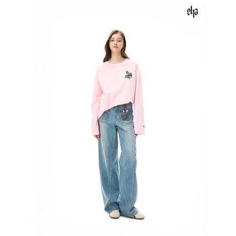 EHz・Z ★ 路飞特别 【 03 】 長袖・Tシャツ（马赛克路飞）《路飞特别系列・马赛克路飞 长袖 T恤》【予約商品・ 発送日未定】