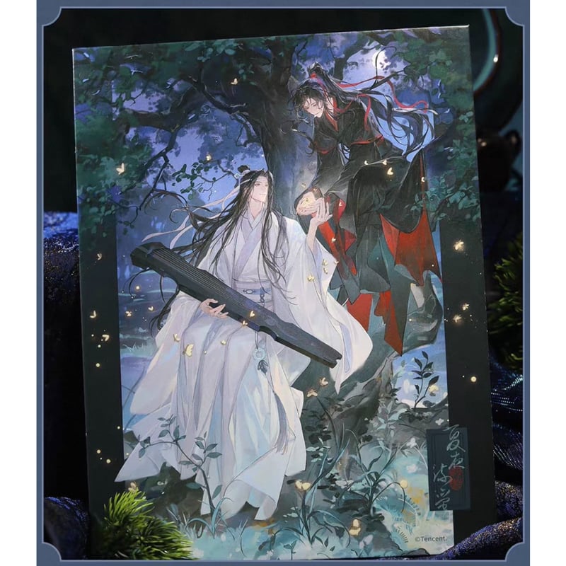 ☆ 】魔道祖師（觅星社）☆ 夏夜流萤 【 02 】色紙 ※紙《夏夜流萤系列
