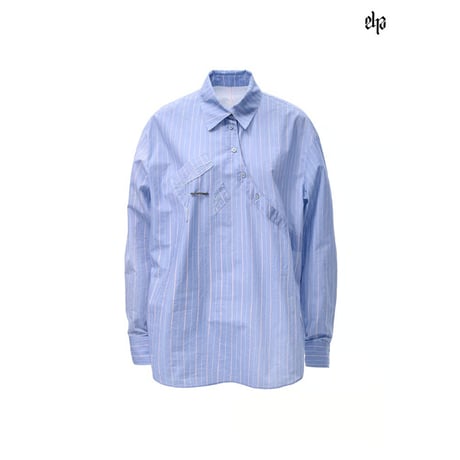 EHz・Z ★ 火花降落 【 16 】ストライプシャツ《火花降落・斜襟条纹衬衫》【予約商品・ 発送日未定】