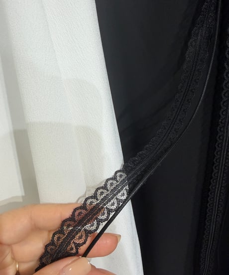 【MARGAUX VINTAGE】CT - 26091 - A　シアーロンTEEカフスレース