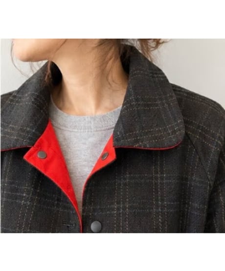 【Kelen】　MAX reversible short coat KLM26FJK1126