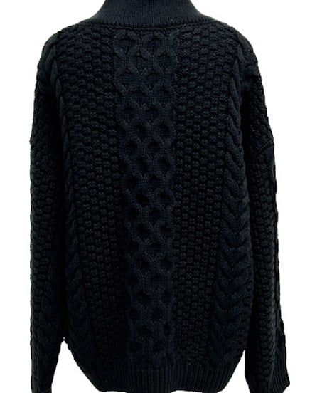 【ayane '26 winter collection】876825 襟付きアランニット