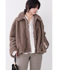 【MICA&DEAL】 ミンクライクファーブルゾン 0126306101