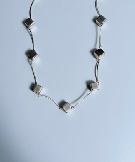 【charmaer 27 Early spring】297121 キューブロングネックレス