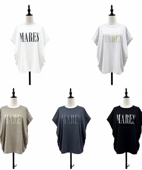 【siro de la bonte | '27 Spring Collection】30/-highgauge cotton MARES tuck Ｔshirt(ｸﾞﾘｯﾀｰ） R713223