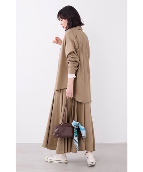 【MICA&DEAL】 0126301053 フィブリル2WAYシャツ