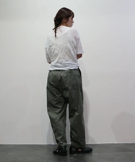 【vent blanc / ヴァンブラン】 VBP261503 COCOON PANTS