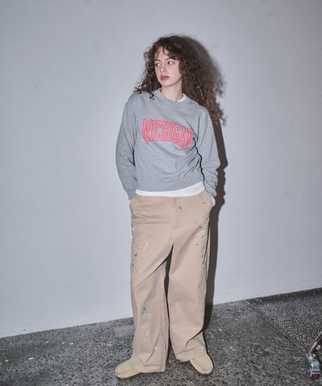 【LE MÉLANGE '26 winter collection】8651004・8651005 10OZ 30/7 FRENCH TERRY 製品洗い