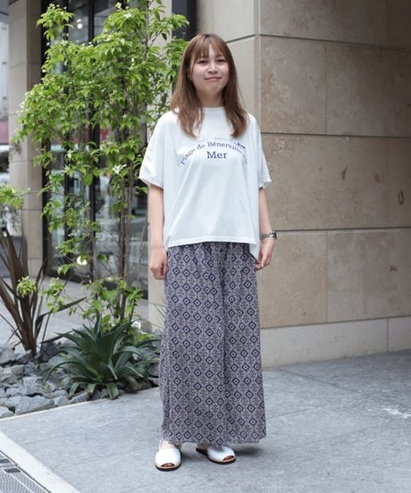 [Brocante / ブロカント]  39-0228N 30/-ベーシック天竺 ココンTシャツ