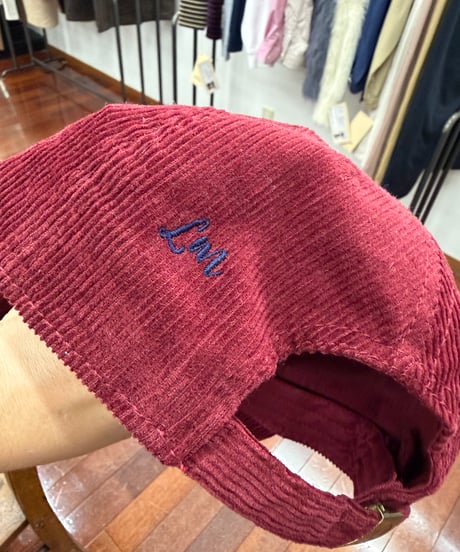 【LE MÉLANGE '26 winter collection】8658001 CORDUROY BASEBALL CAP