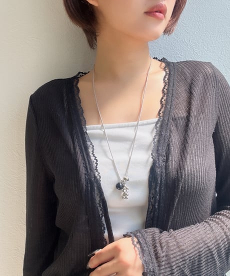 【charmaer 27 Early spring】297126  グレープネックレス