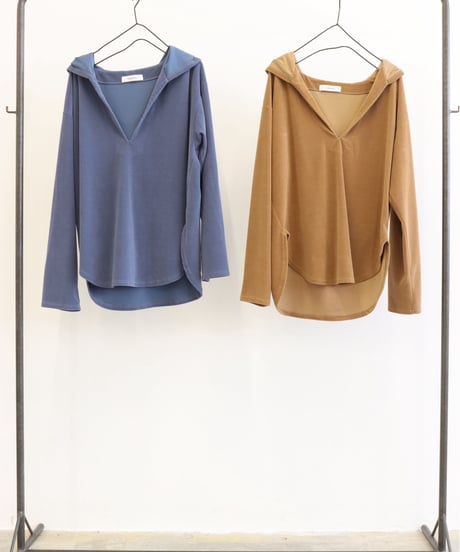 【LE MELANGE | '27 Spring Collection】MICRO PILEメキシカンパーカー 8711008／２月中旬から３月上旬発送予定